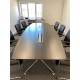 Nero Executive Boardroom Table With Two Cable Ports